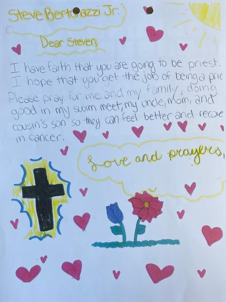 Seminarian Letter Project