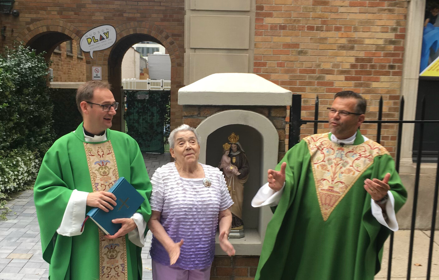 Holy Rosary Statue Rededication