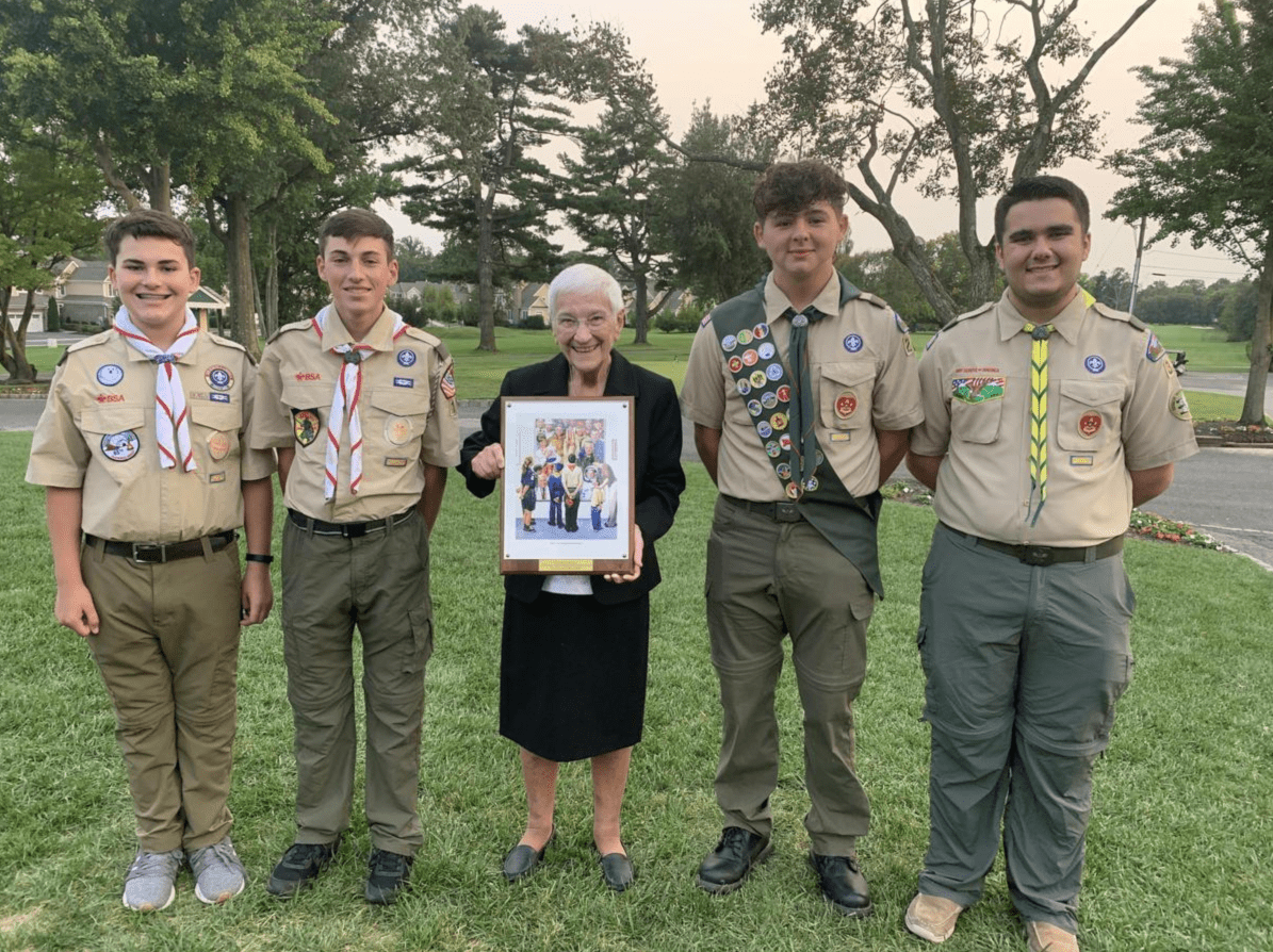 Union Catholic Regional High School Principal Sister Percylee Hart, RSM, received another very prestigious award when she was honored as a recipient of a Union County Lifetime Achievement Award by the Boys Scouts of America during an awards dinner on Tuesday  at the Shackamaxon Country Club in Scotch Plains.  