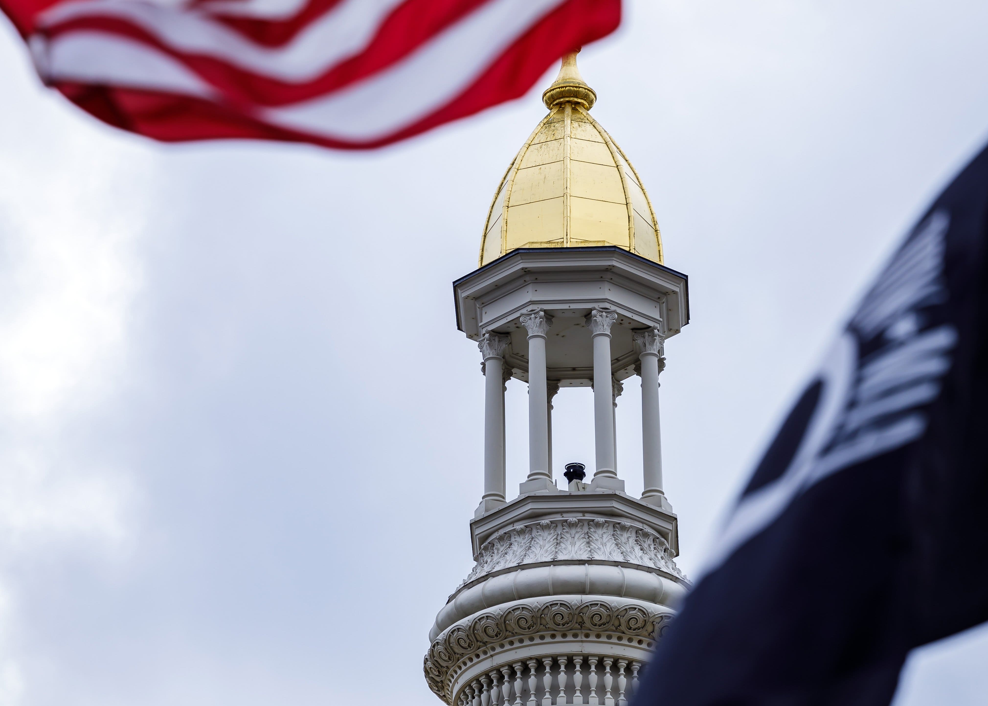 The dome of the New Jersey State House in Trenton is seen in this undated photo. (CNS photo/Hal Brown, The Monitor)