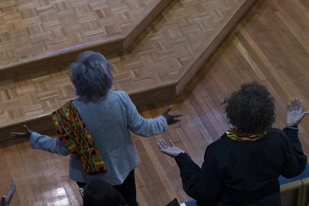 Black History Month Mass at St. Anastasia Church in Teaneck on Feb. 6, 2022. (Photo by Julio Eduardo Herrera/Archdiocese of Newark)