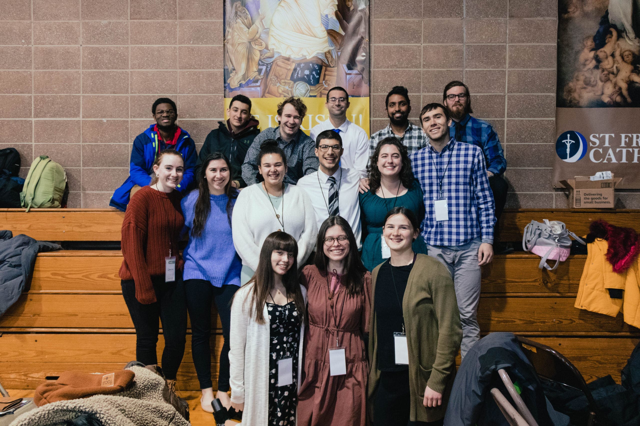 Local college students attended a national Catholic conference known as SEEK22 at Central Connecticut State University. (Photo courtesy of Vanessa Louise Cajes.