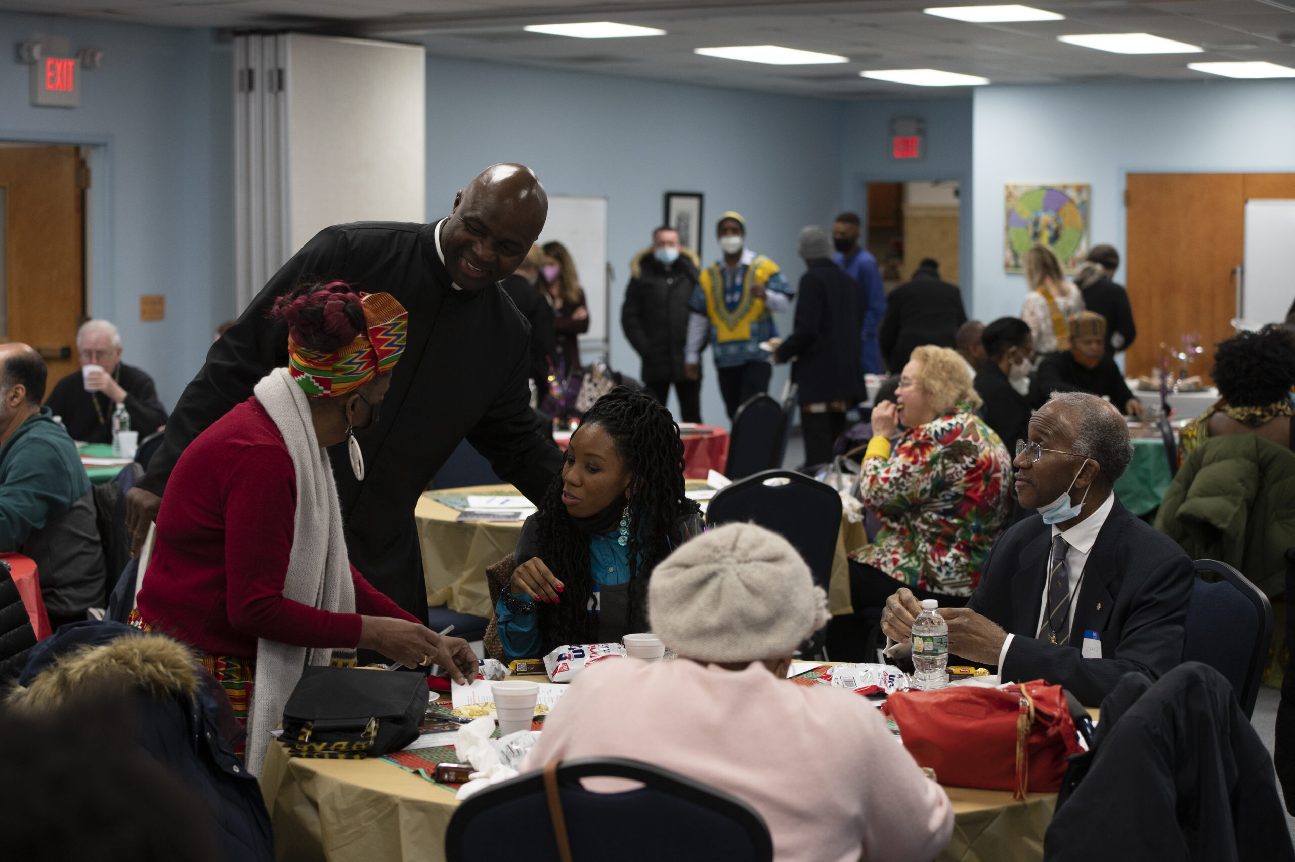 The Archdiocese of Newark’s African American, African, and Caribbean Apostolate celebrated Black History Month with a special Mass and Synod listening session at St. Thomas the Apostle Church in Bloomfield with Bishop Manuel A. Cruz, D.D. on Feb. 13, 2022. (Photo: Archdiocese of Newark/Julio Eduardo Herrera)