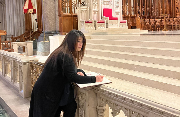 One catechumen shares her journey of finding God, faith