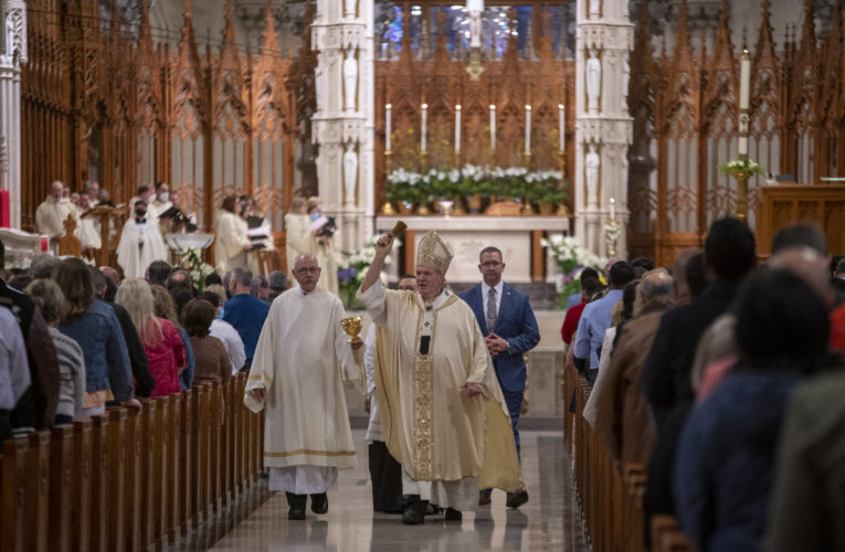 Easter Mass at the Cathedral Basilica of the Sacred Heart