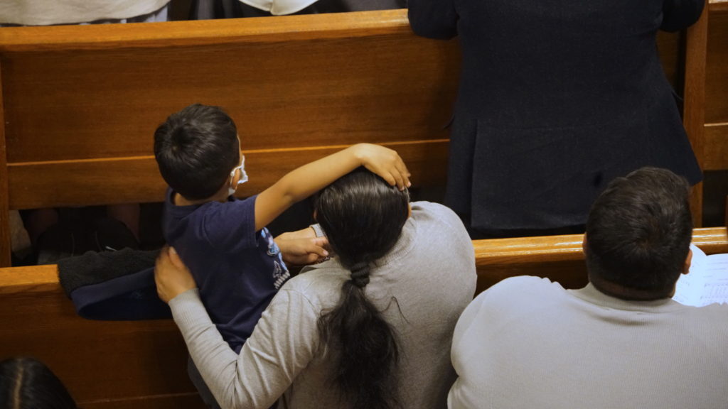 Cardinal Joseph W. Tobin, C.Ss.R., celebrated the Chrism Mass at the Cathedral Basilica of the Sacred Heart in Newark on April 11 with auxiliary bishops, priests, deacons, consecrated religious and lay faithful of the Archdiocese of Newark. (By Joe Jordan for the Archdiocese of Newark).