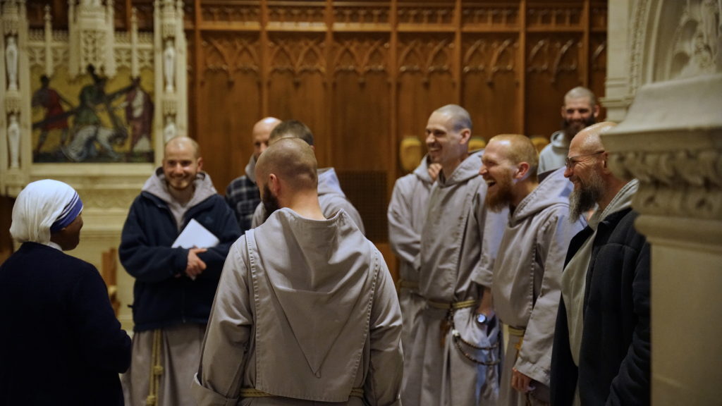 Cardinal Joseph W. Tobin, C.Ss.R., celebrated the Chrism Mass at the Cathedral Basilica of the Sacred Heart in Newark on April 11 with auxiliary bishops, priests, deacons, consecrated religious and lay faithful of the Archdiocese of Newark. (By Joe Jordan for the Archdiocese of Newark).