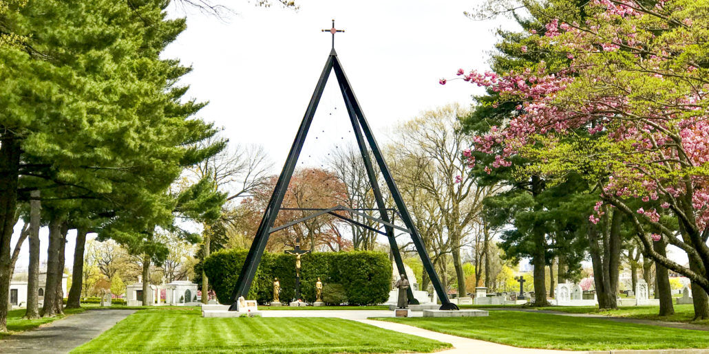 Holy Cross Cemetery in North Arlington, N.J. (Photo courtesy of Catholic Cemeteries of the Archdiocese of Newark)