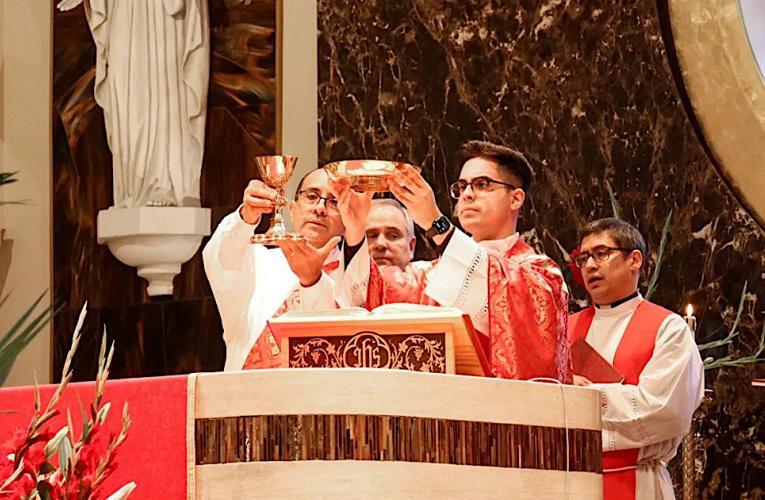 Father and son’s strong faith culminates with their ordinations