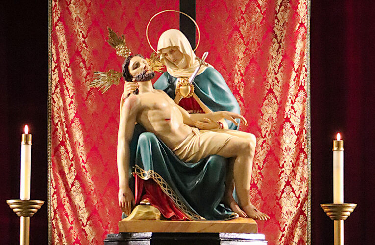 133-Year-Old Pietà restored for Lent, devoted to the suffering of immigrant women 