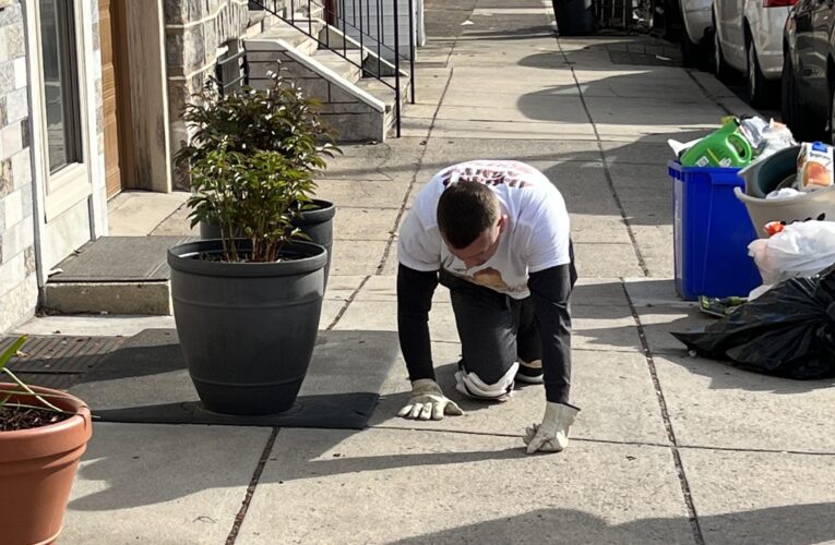 Philadelphia father makes a kneeling pilgrimage in thanksgiving for son’s death-defying recovery from cancer