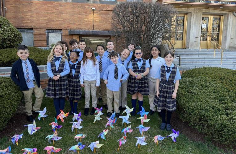 Pinwheel gardens provide simple, powerful reminders to protect our children (Child Abuse Awareness Month)