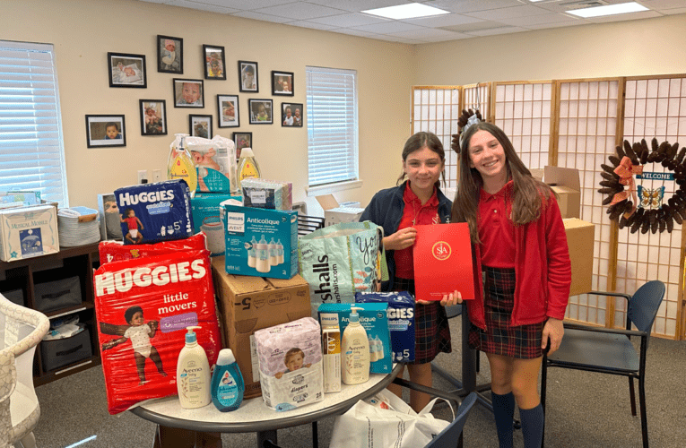 Catholic 6th grader rallies school community to help single mothers in need