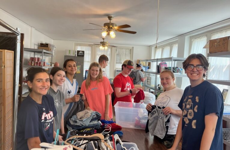 Teens complete service projects for people, parishes in need