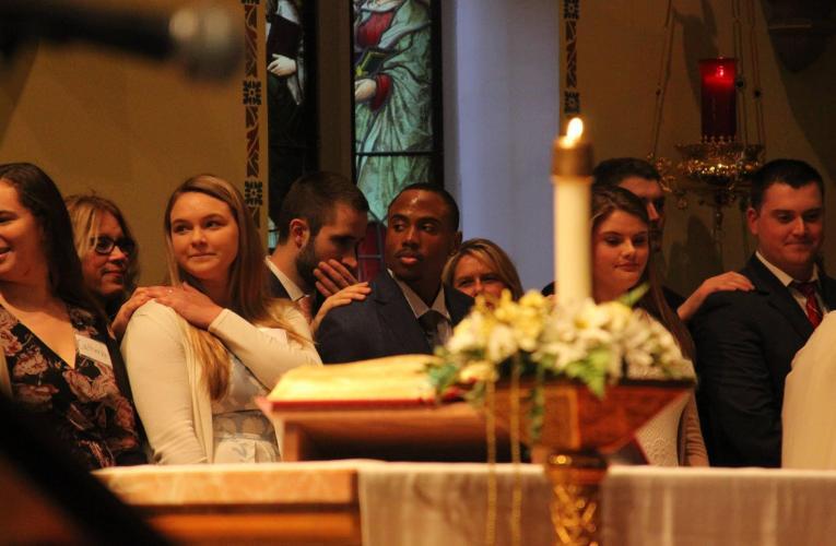 On campus, Catholic students find faithful support
