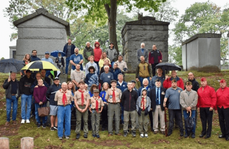 On Veterans Day, young Scouts and veterans unite to honor fallen heroes