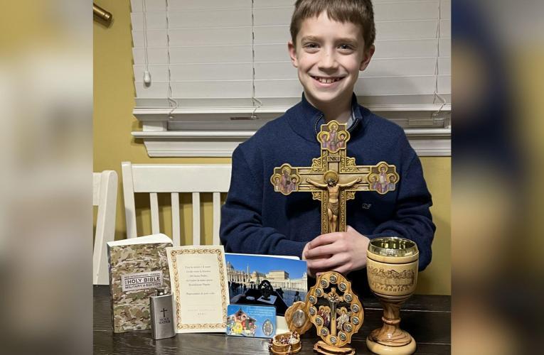 5th grader who ‘loves being Catholic’ requested items from Vatican for Christmas