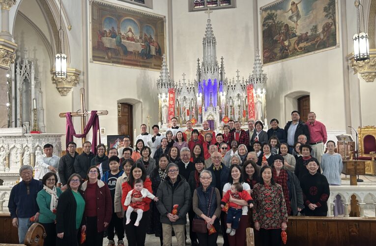 Chinese Catholics celebrate Lunar New Year with special Mass (Photos/ video)