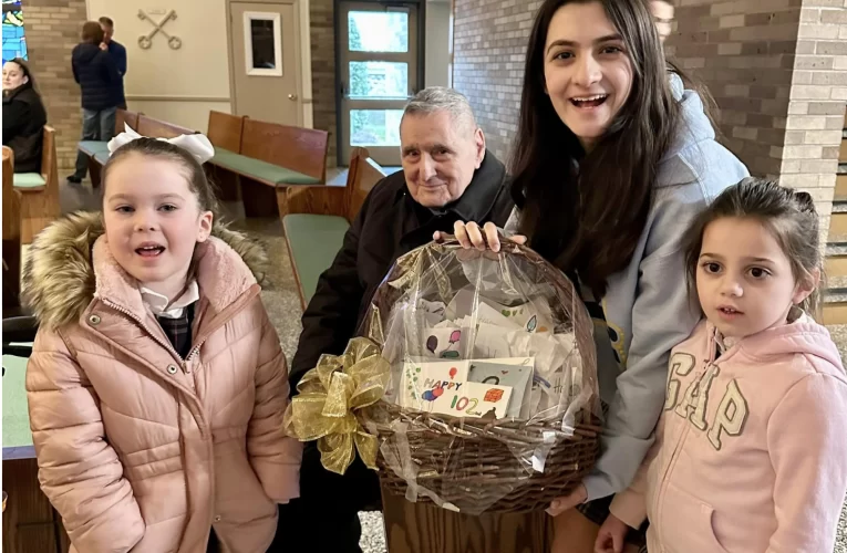 Oldest priest in Archdiocese celebrates 102nd birthday