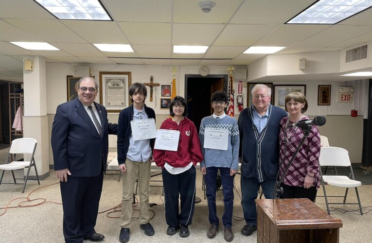 Knights of Columbus Spelling Bee finalists advance to state competition