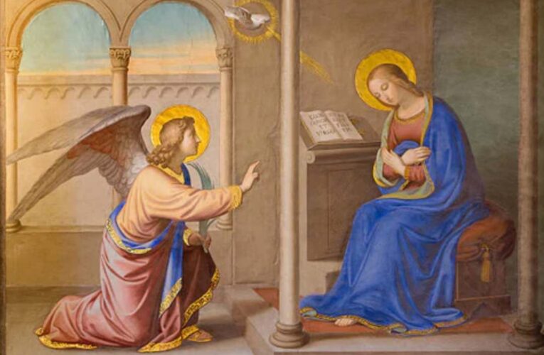 Why isn’t the Annunciation celebrated on March 25 this year?