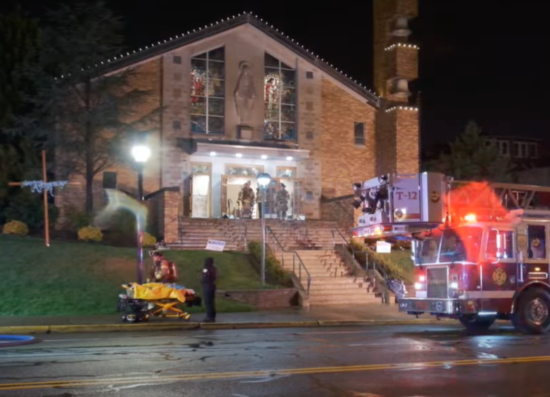 Fire at Our Lady of Lakes Parish