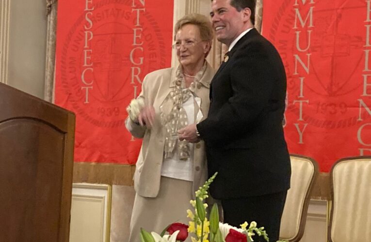 Chancellor of the Archdiocese of Newark, Sr. Donna, honored by Caldwell University
