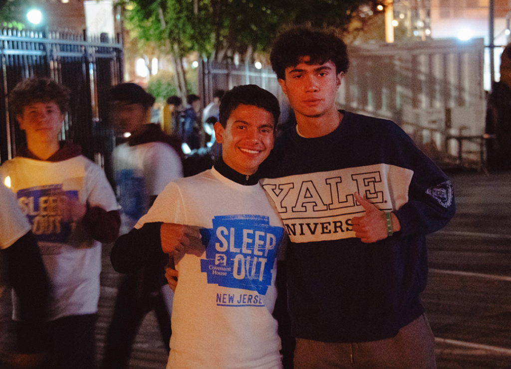 Saint Peter's Prep Named Top National Fundraiser for Covenant House Sleep Out, Raising $76K