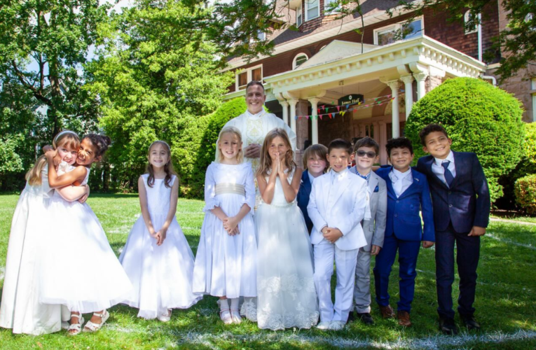 Young Catholics embrace Christ through First Holy Communion
