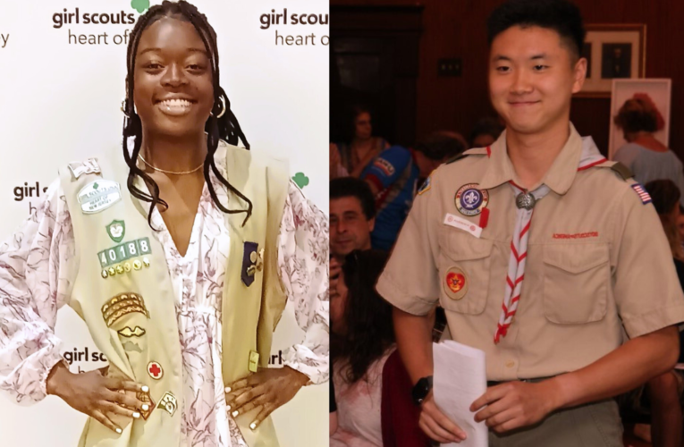 Eagle Scout, Gold Award projects help kindergartners, honor veterans