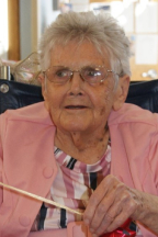 A headshot of Sr Anne Croghan.