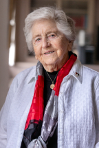 A headshot of Sr Christine Coakley.