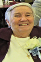 A headshot of Sr Margaret Killough.