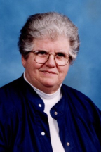 A headshot of Sr Mary Ellen Verdon