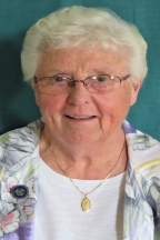 A headshot of Sr Mary Morley.