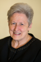 A headshot of Sr Philomena Fleck.