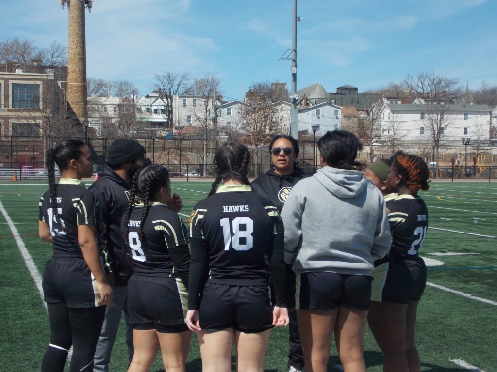 Girls at Hudson Catholic are pioneering high school women's rugby, participate in the state's only high school women's rugby team