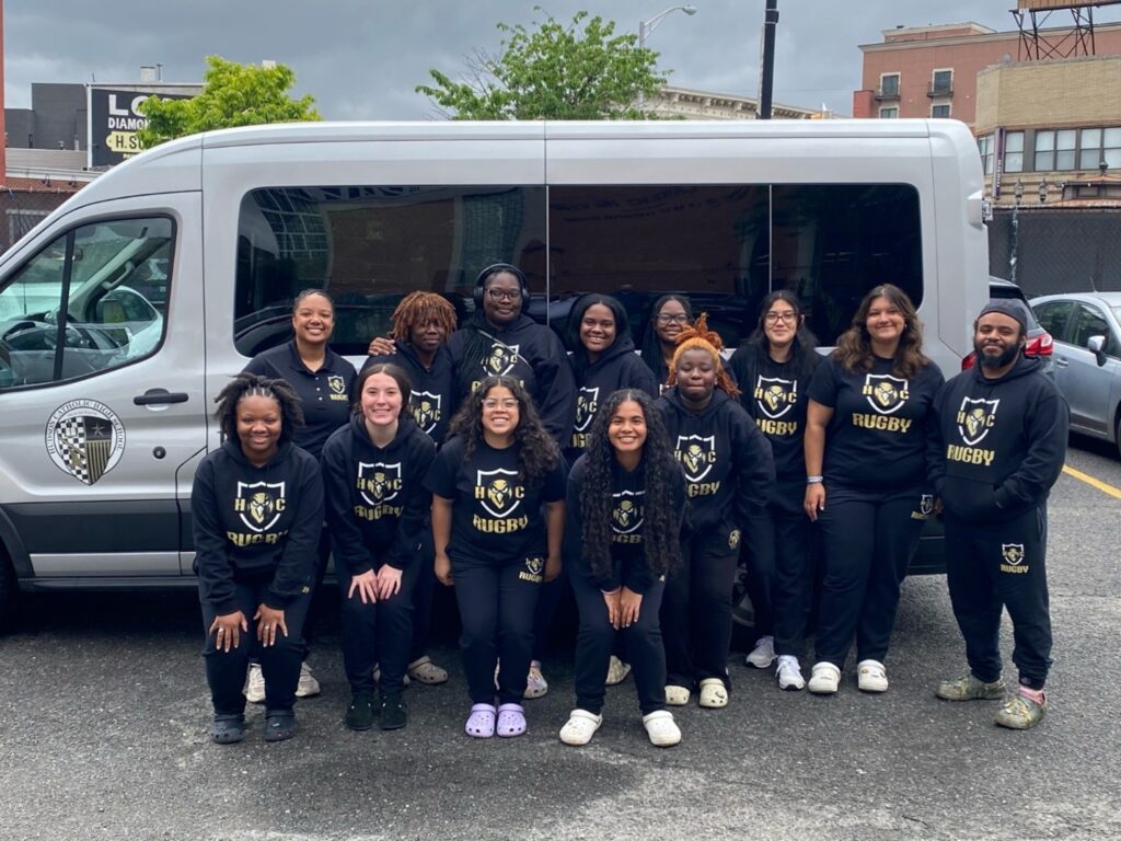 Girls at Hudson Catholic are pioneering high school women's rugby, participate in the state's only high school women's rugby team