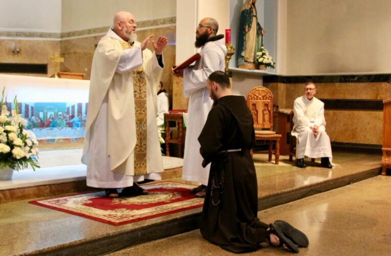 Brother CJ Webb takes final vows as Capuchin Franciscan Friar (Photos)