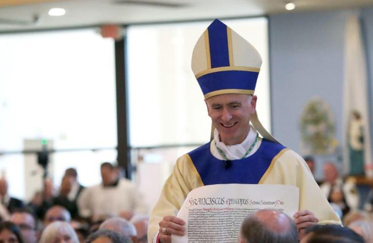 Bishop Williams is formally welcomed to NJ with Mass of Welcome