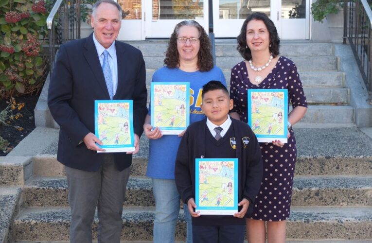 Good Shepherd Academy fifth grader’s artwork shared statewide after contest win