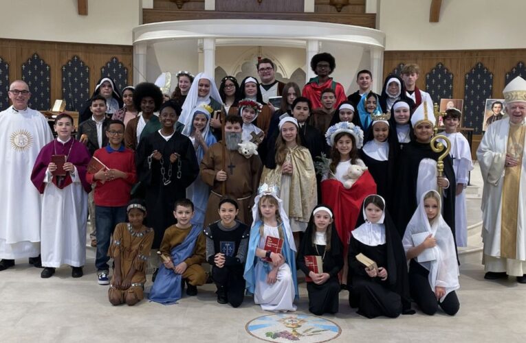 Saints go marchin’ in for uplifting All Saints Day celebration