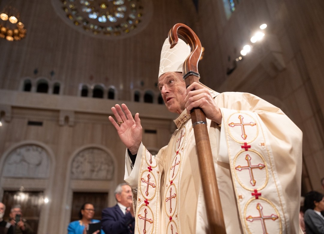 Cardinal McElroy installation