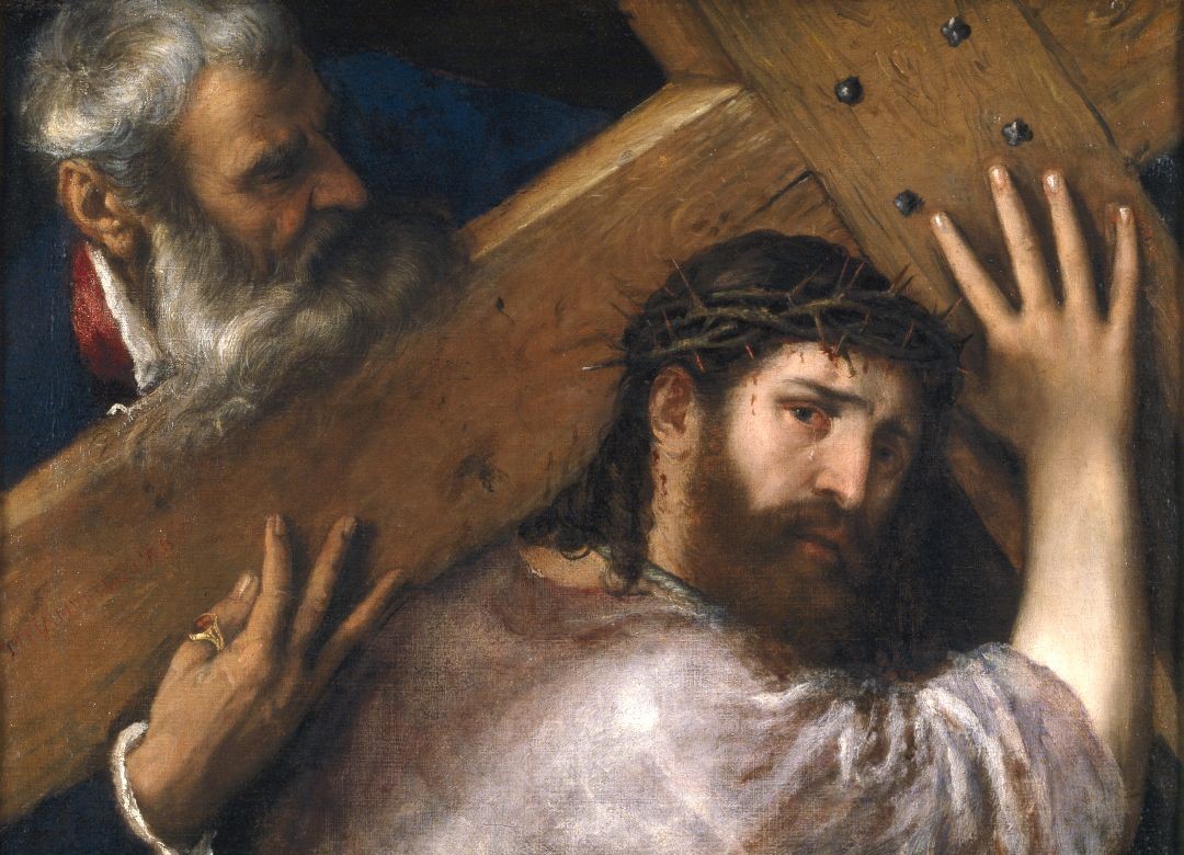 Christ Carrying the Cross - Titian - Prado Museum, Public Domain