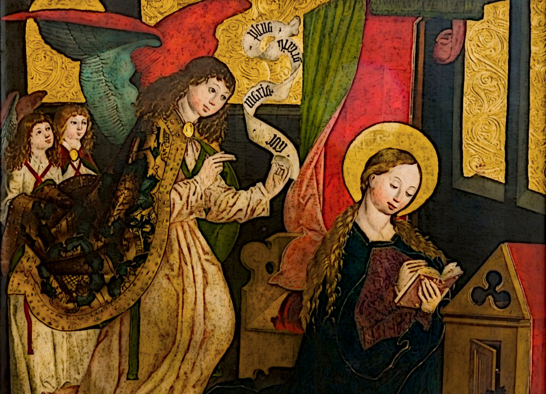 The Annunciation by Meister von Seitenstetten