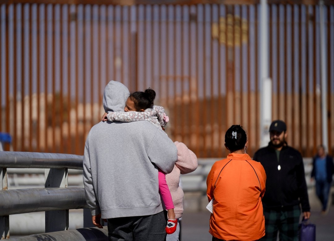 Immigrants at border