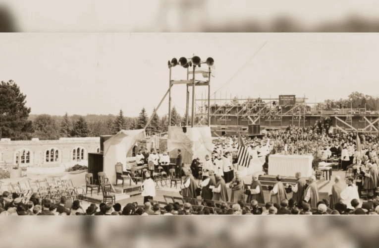 From the Archives: Cornerstone Ceremony for Seminary in Darlington