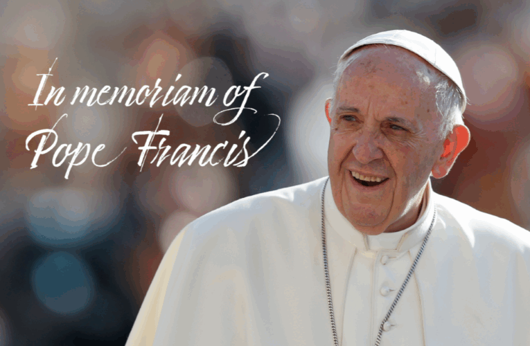 View the funeral of Pope Francis on our “In memoriam” page