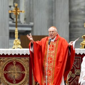 Conclave Mass Cardinal Re