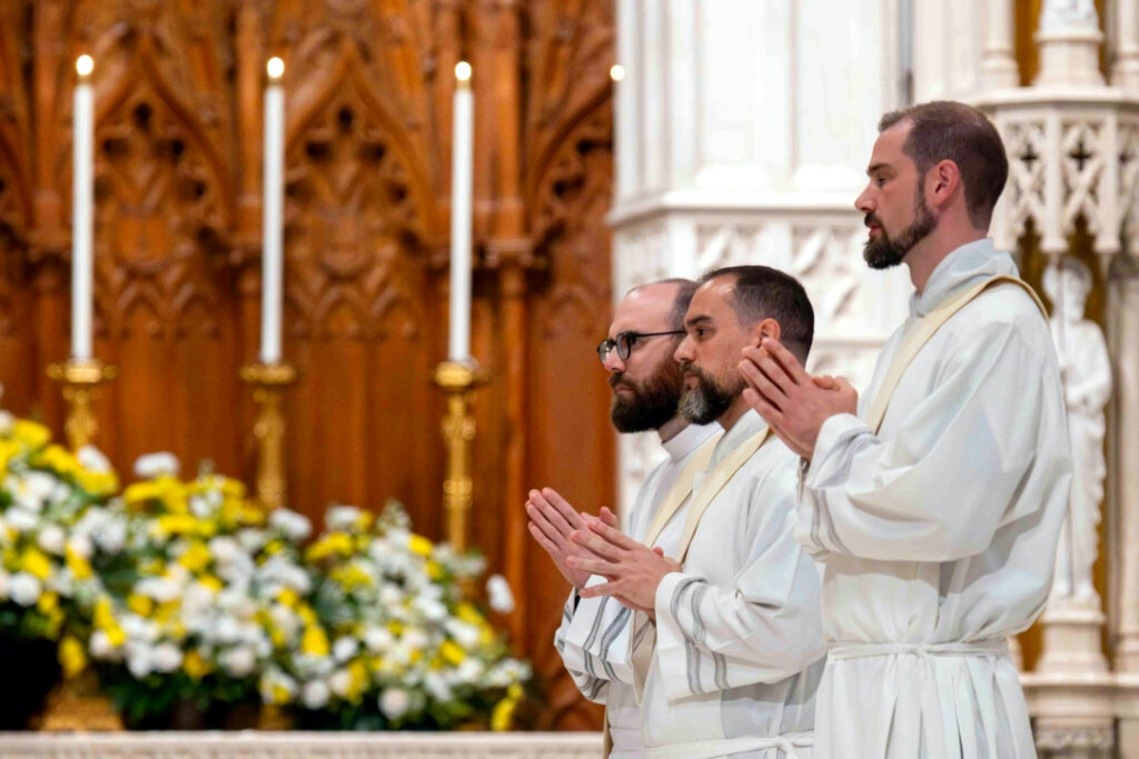 Deacons soon to be ordained priests 2025
